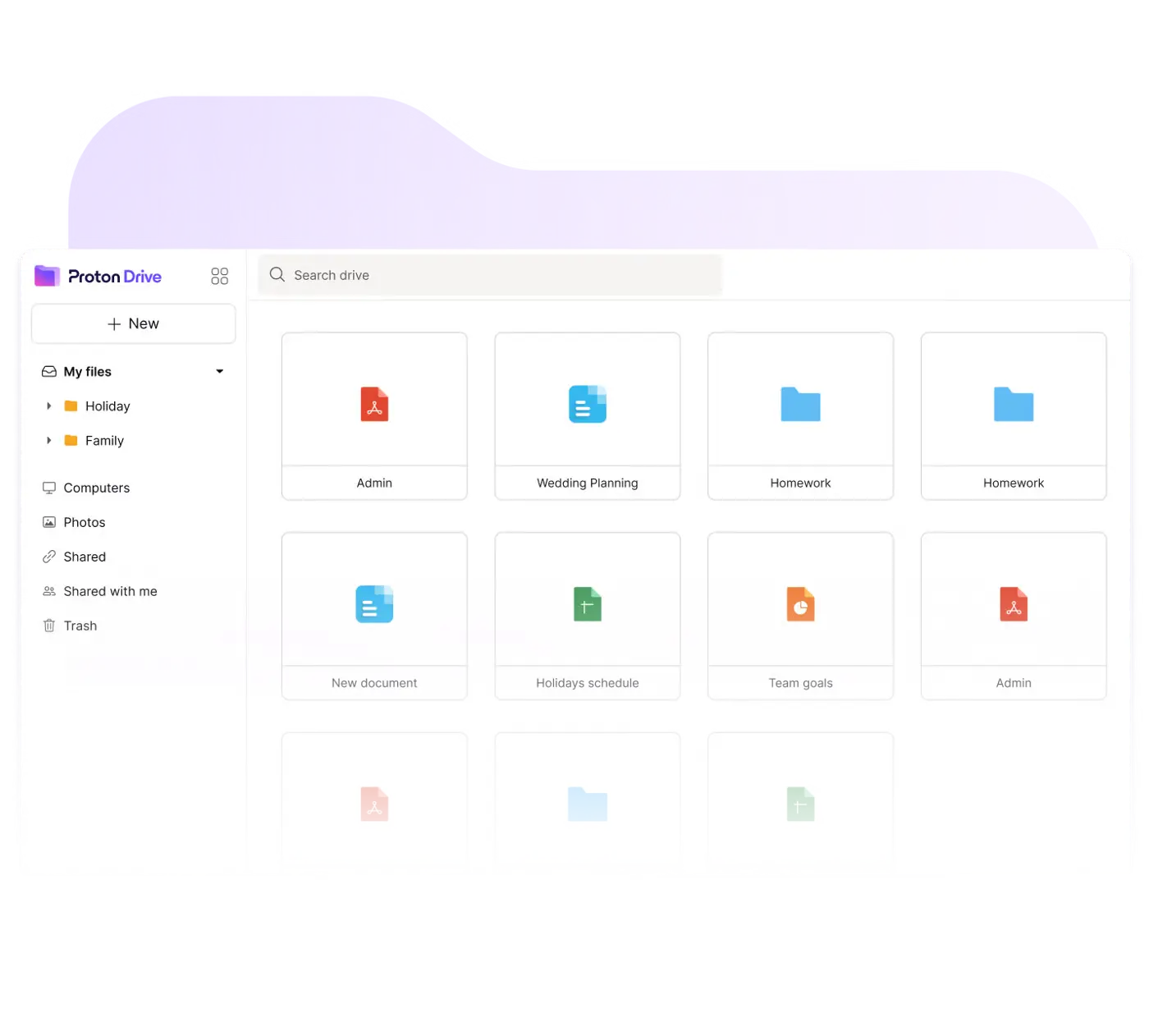 Proton Drive: Simple and Secure Cloud Storage