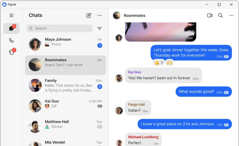 Signal: Privacy Meets Practical Messaging